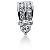 White gold fancy pendant with 7 diamonds (1.04ct)