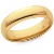 6mm Yellow gold Comfort Fit Wedding Band